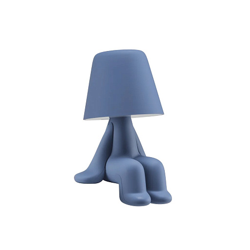 Настольная лампа Qeeboo Sam Light blue Brothers 43003SM-LB