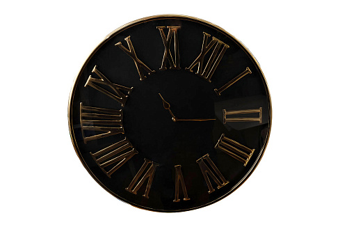 Часы настенные цвет черный/золото d51см Garda Decor 79MAL-5814-51BK 