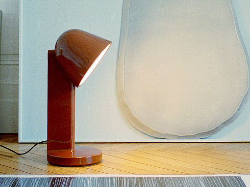 Настольная лампа Flos Ceramique Down Rust Red Ceramique F1634035