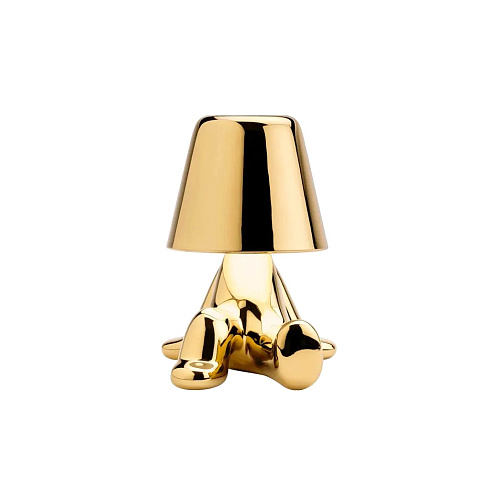 Настольная лампа Qeeboo Golden Bob Brothers 43001BB