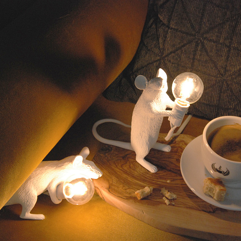 Лампа светодиодная Seletti Mouse Lamp E14 Mouse Lamp 15220L