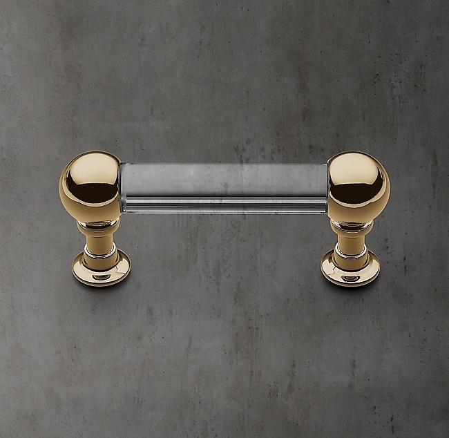 Ручкаскоба Restoration Hardware Vintage L.15.2 Aged Brass (серия