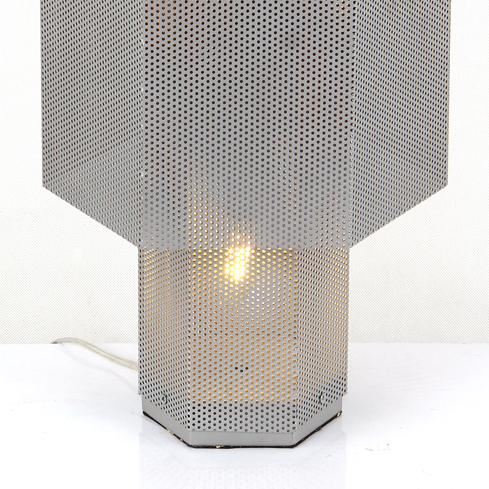 Настольная лампа KM0130P-1 silver