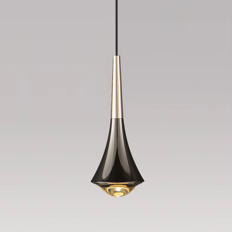 Подвесной светильник 8969P/1 gold/black
