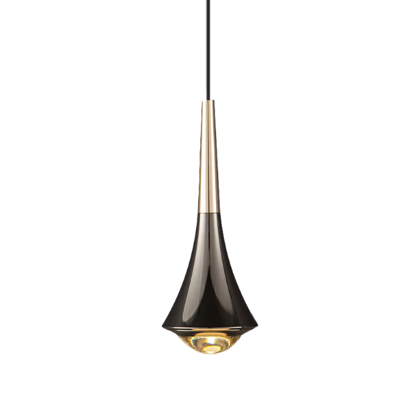 Подвесной светильник 8969P/1 gold/black
