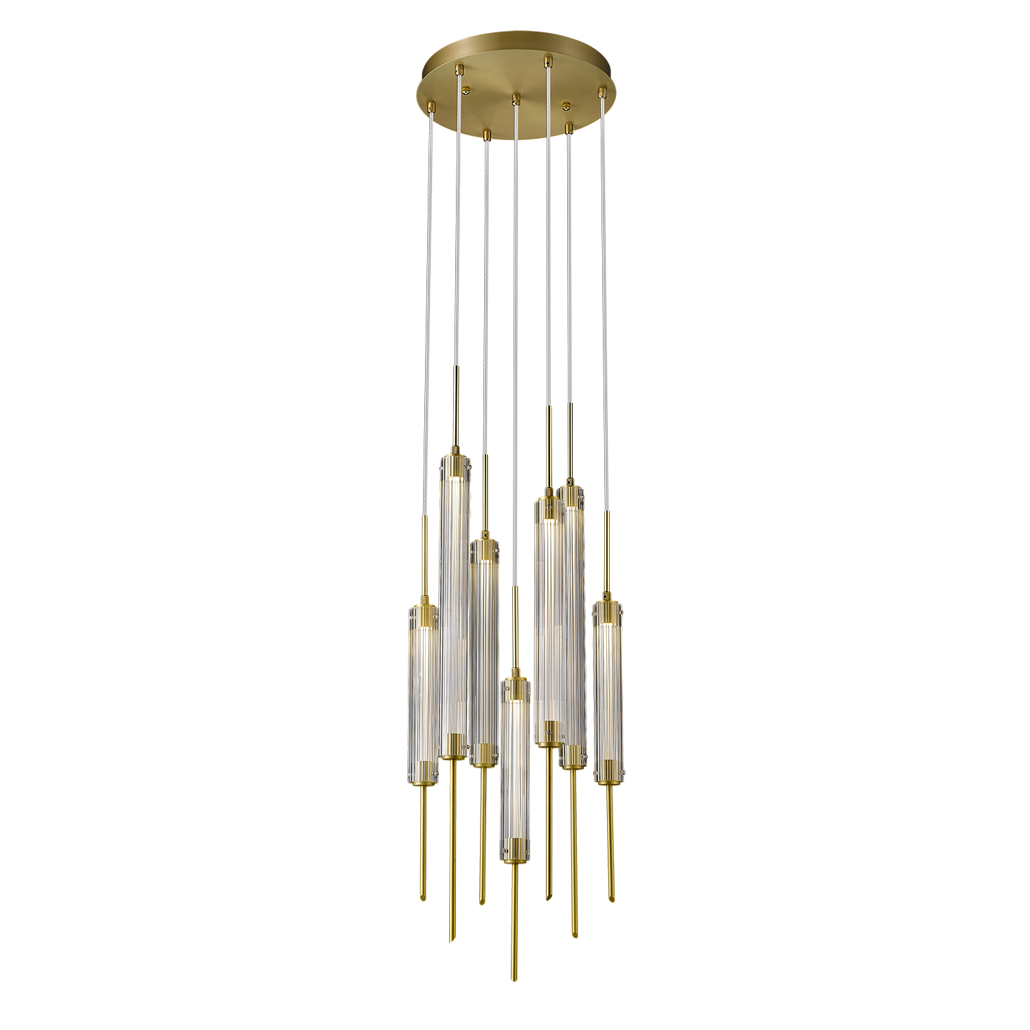 Подвесной светильник P98041-7 brass
