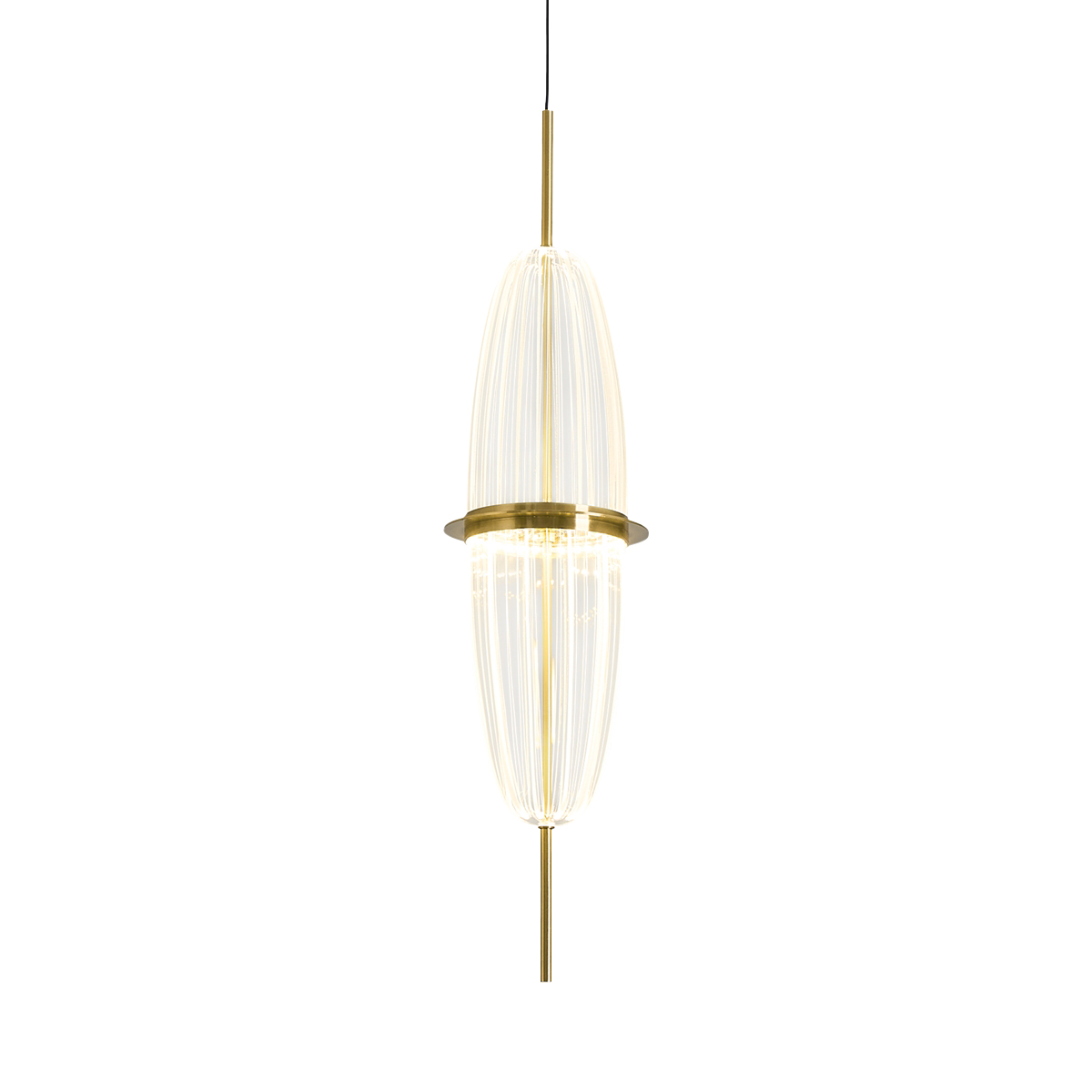 Подвесной светильник 8631P/A copper/clear