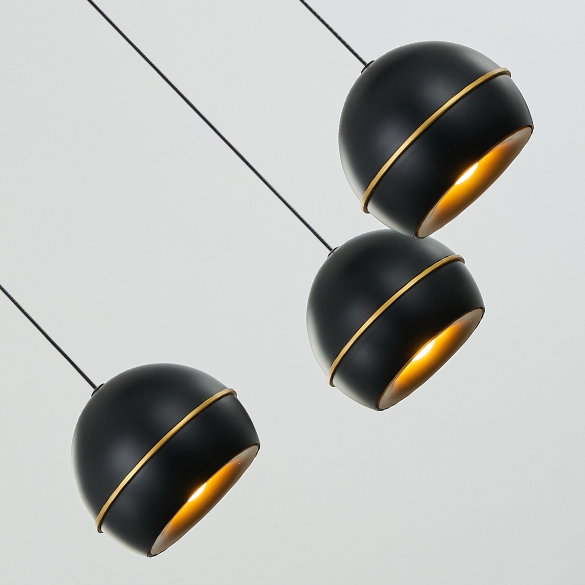 Подвесной светильник MD21001034-5B black/gold
