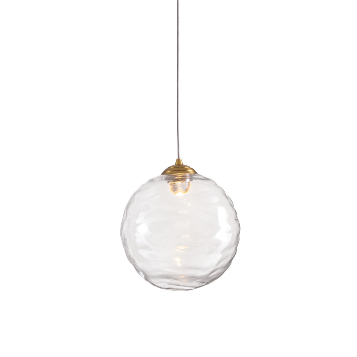 Подвесной светильник MD25030001-1A brass/clear