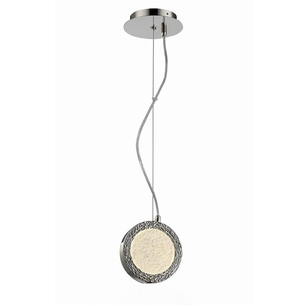 Подвесной светильник P98014S polished nickel