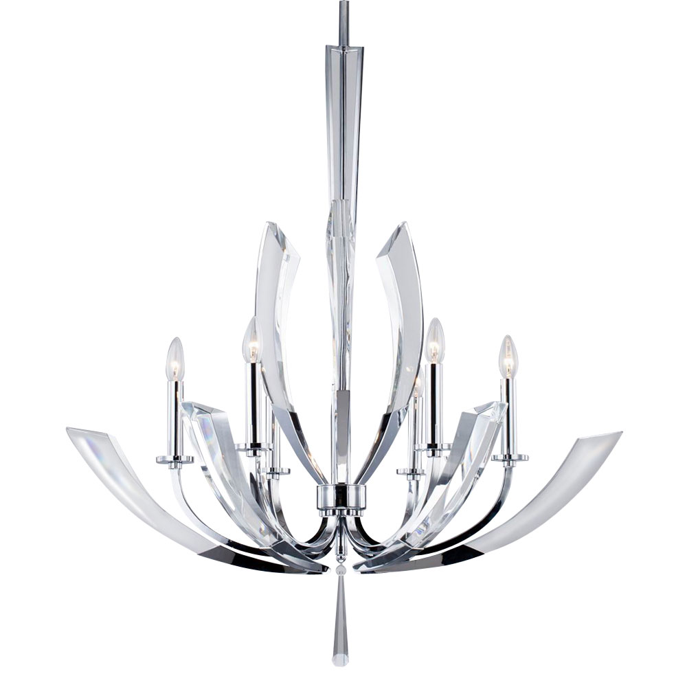 Люстра P68028L-6 chrome