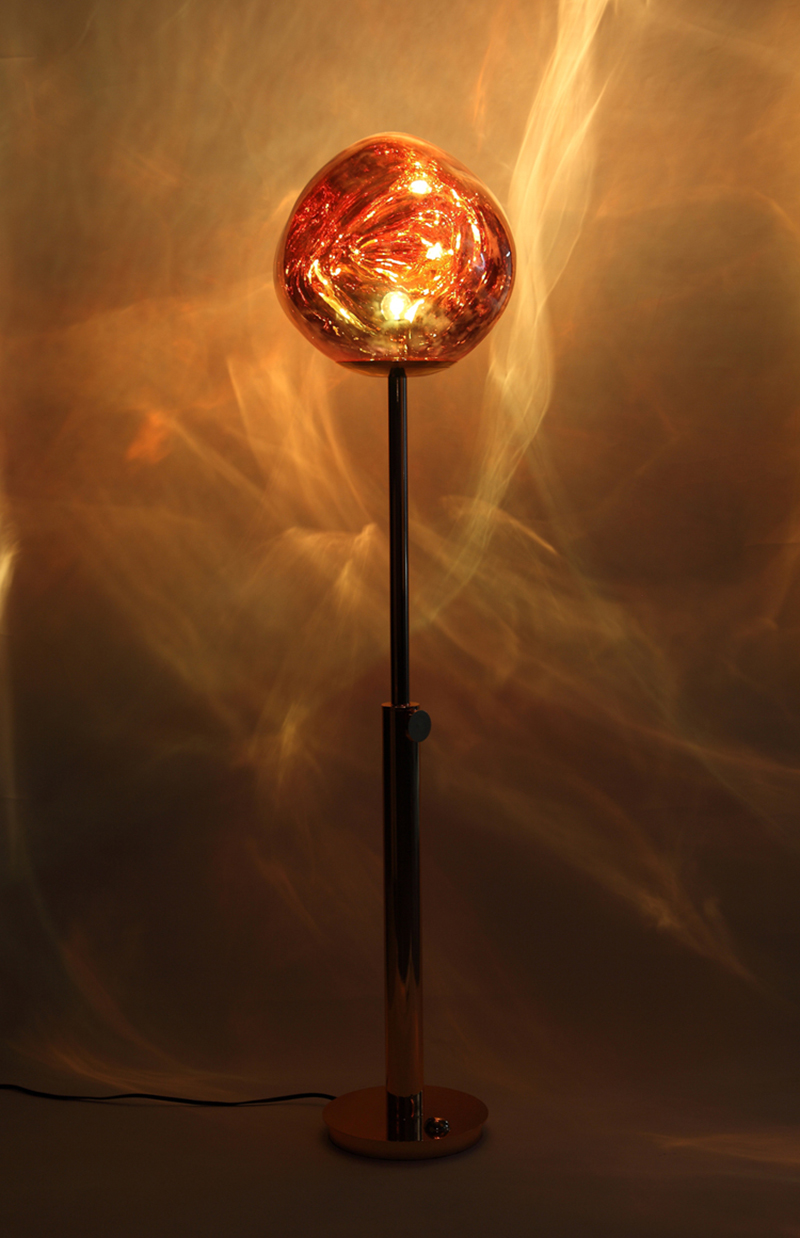 Торшер 9305F copper