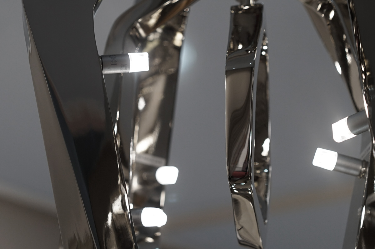 Люстра P68020M-7 nickel
