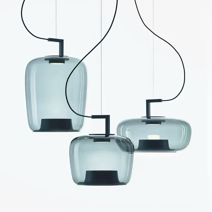 Подвесной светильник 8871P/A L black/light green