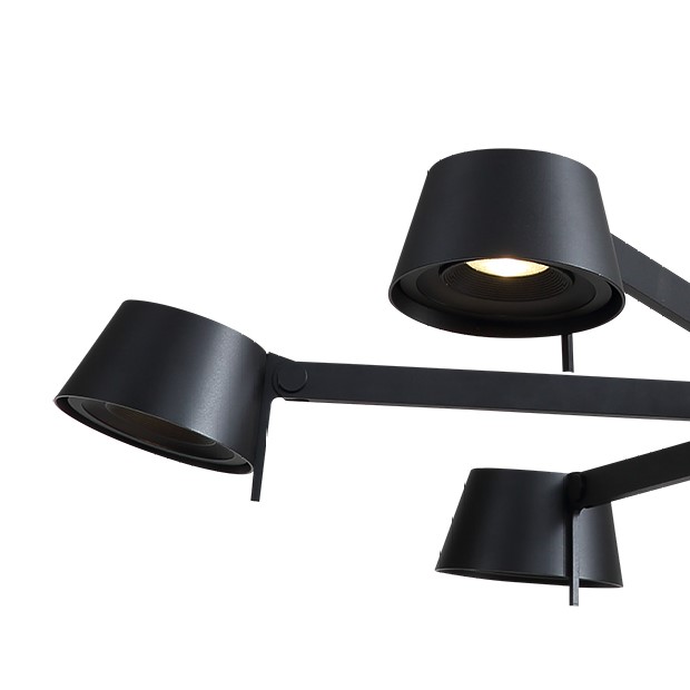 Люстра P0214-6A black