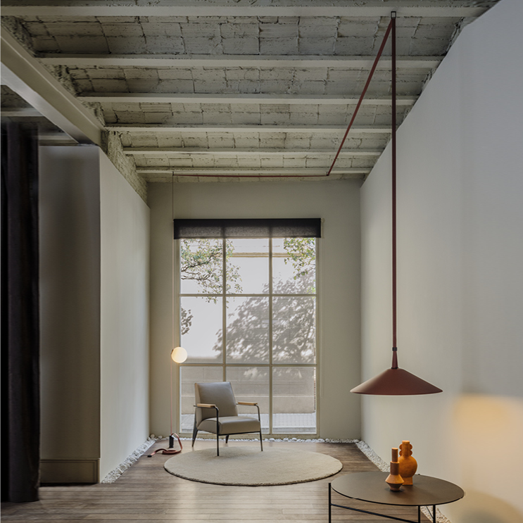 Подвесной светильник Vibia Plusminus Terra red (серия Plusminus ...