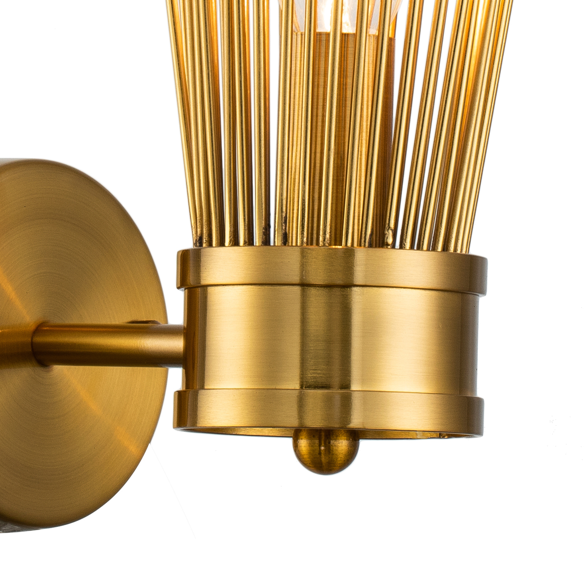 Бра KM1239W-1 brass