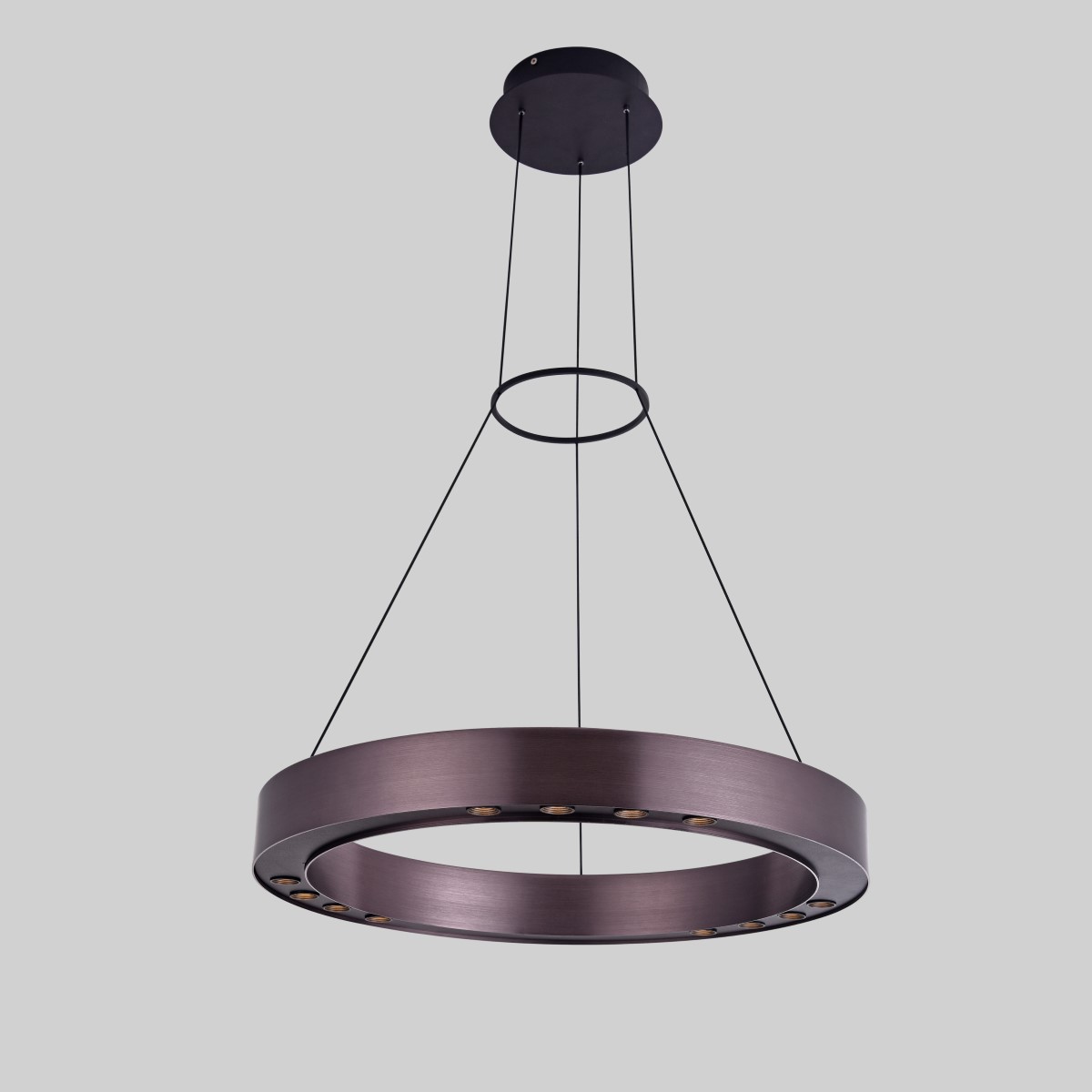 Подвесной светильник P0080-600A dark coffee/black