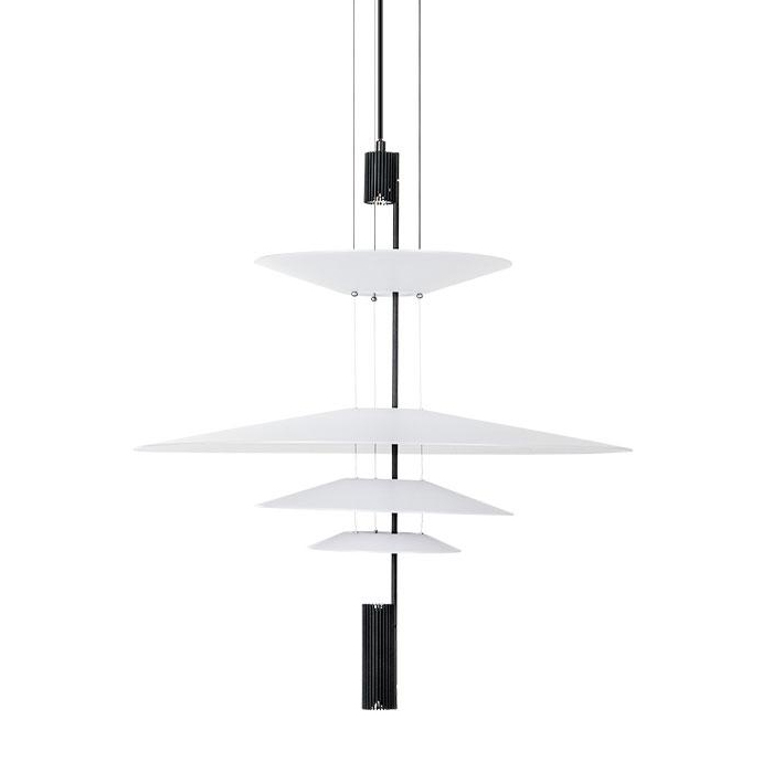 Подвесной светильник 9221P/4(L) black/white