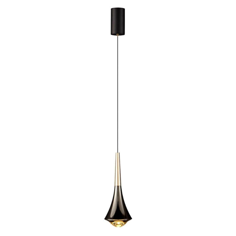 Подвесной светильник 8969P/1 gold/black