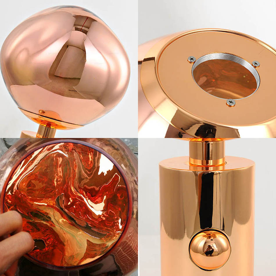Торшер 9305F copper