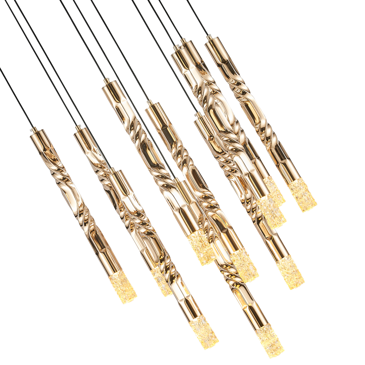 Подвесной светильник OM2365-F10 french gold