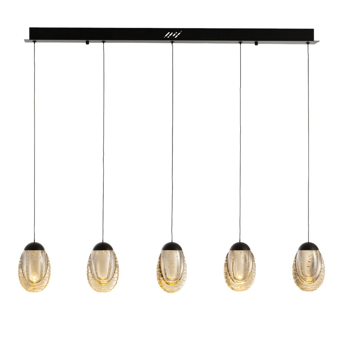 Подвесной светильник MD25090022-5B matt black/champagne