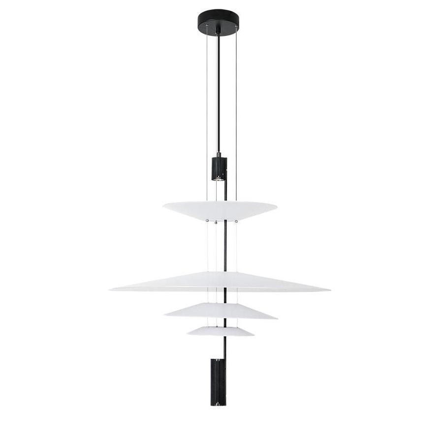 Подвесной светильник 9221P/4(L) black/white