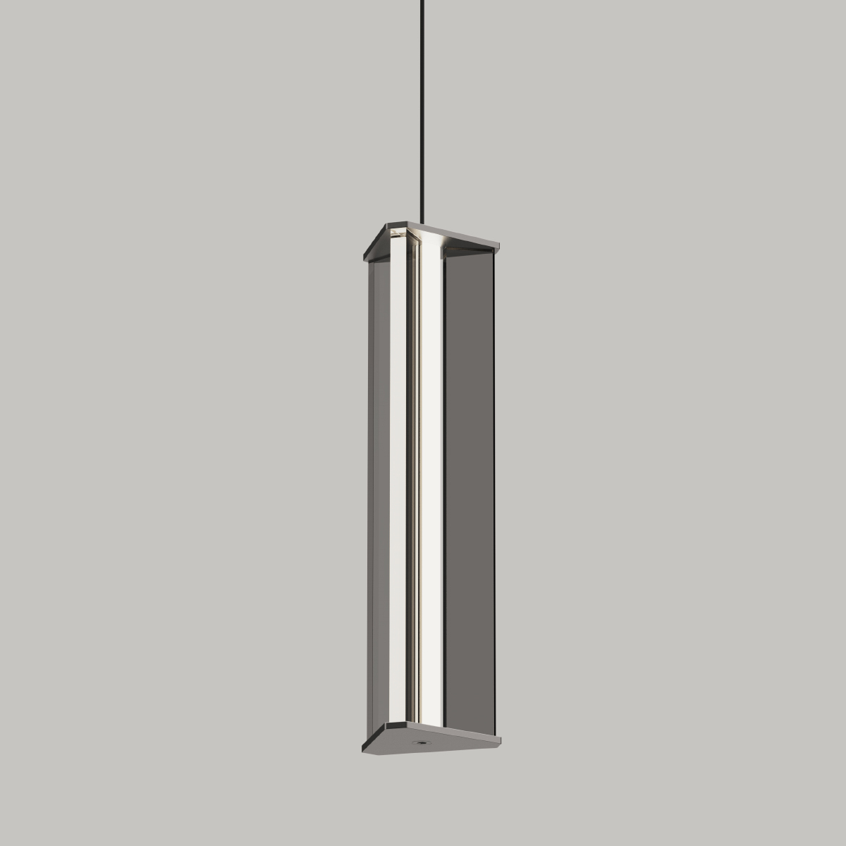 Подвесной светильник MD24001031-1B nickel/grey