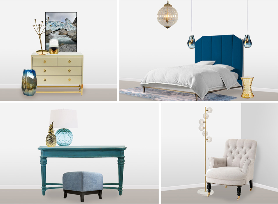 decor-komoda-i-tualetnogo-stolika-v-spalne--krovat-svetilniki-delight-collection.jpg Декор туалетного столика в спальне и уютное кресло с торшером для чтения перед сном