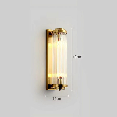 Настенный светильник Delight Collection 88008W/S brass Wall lamp