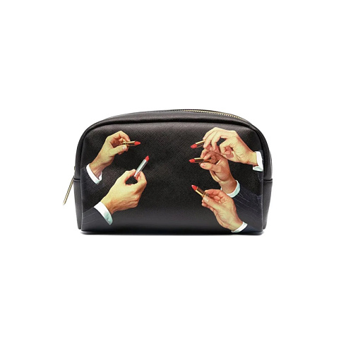 Косметичка Seletti Lipsticks Black Toiletpaper Bag 02554