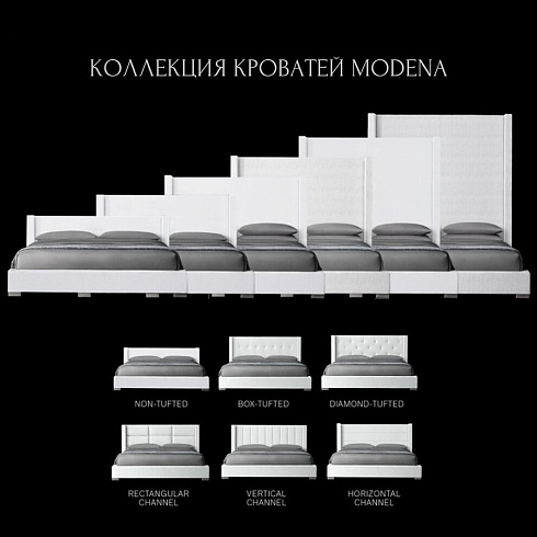 Кровать Idealbeds Modena Framed Panel Vertical Channel Modena MFPVC140