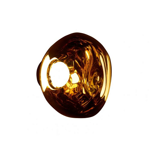 Настенный/Потолочный светильник Tom Dixon Melt Mini LED Surface Gold Melt MESS04GO-WEUM2