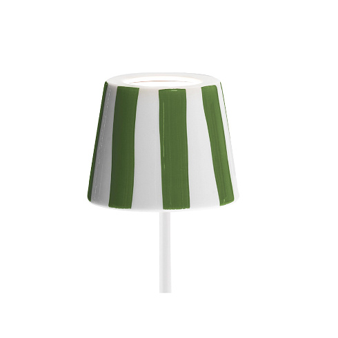 Абажур Zafferano Poldina d13 cm Red stripes Poldina LD035003