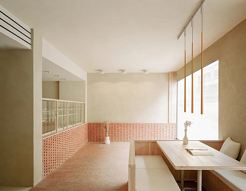 Подвесной светильник Vibia Bind 6571 Terra Red Bnd 657137/2F