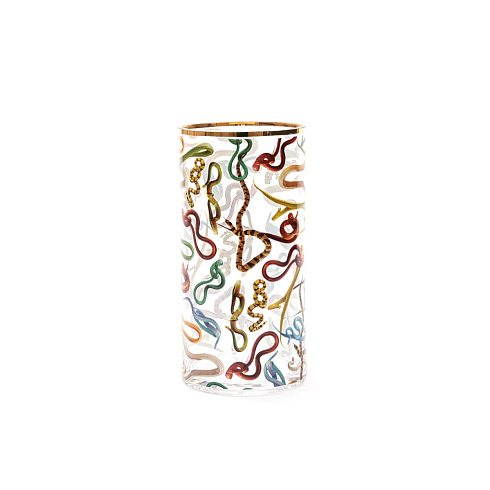 Ваза Seletti Snakes Medium Toiletpaper Glass Vase 14171