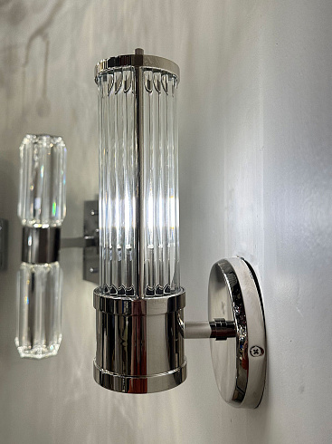 Настенный светильник Delight Collection Allen 7001 nickel Claridges BRWL7001-NP