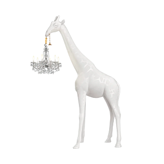 Giraffe in Love M White