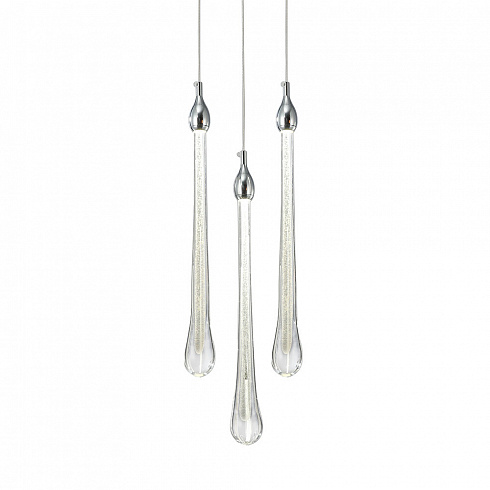 Подвесной светильник Delight Collection Teardrop 3 chrome Teardrop OM801670-3-CH