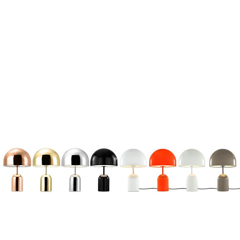 Настольная лампа Tom Dixon Bell Light Grey LED Bell BET11GR-TUN01M1