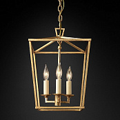 English Openwork 10" Gilded Iron