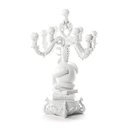 Канделябр Seletti Giant Burlesque Skull White Burlesque 14873 BIA