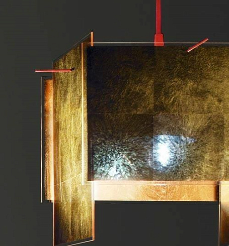 Подвесной светильник Ingo Maurer 24 Karat Blau 230cm Karat Blau 1570000