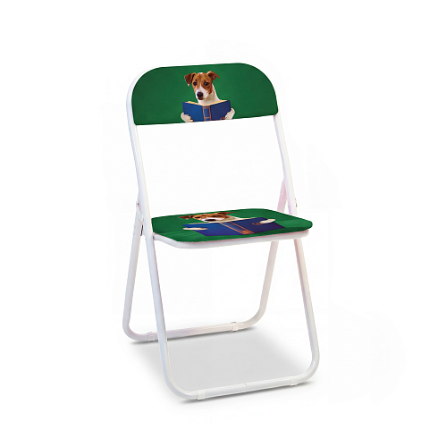 Складной стул Seletti Nerdy Dog Toiletpaper Pets 18566