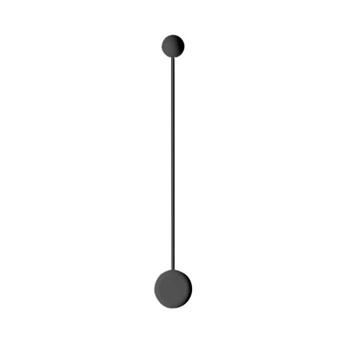 Настенный светильник Vibia Pin 1692 Black Pin 169204/10