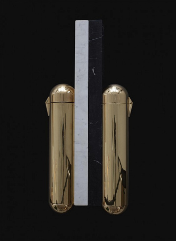 Настольная лампа DCW Editions ISP Nero Marquina  ISP BR-BL-MA