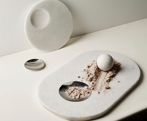 Мельница для специй Tom Dixon Spice Grinder white Stone STSG11W