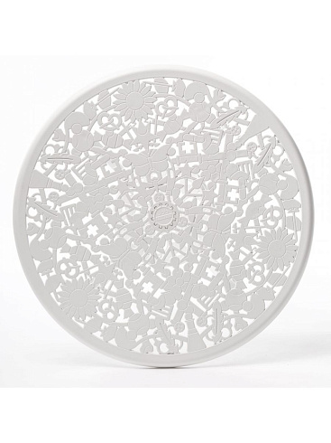 Обеденный стол Seletti Aluminium White Industry Collection 18687 BIA