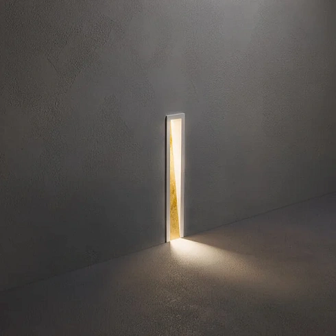 Встраиваемый светильник Viabizzuno Spessorina gold/white    Spessorina f6.176.11.1.bt
